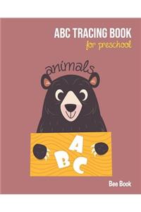 Animals ABC Tracing Book For Preschool