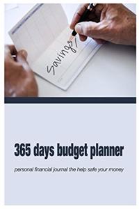 365 Days Budget Planner