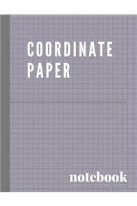 Coordinate Paper Notebook