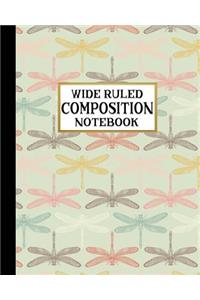 Wide Ruled Composition Notebook