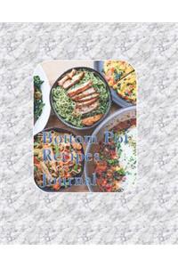 Bottom Pot Recipes Journal