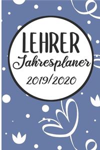 Lehrer Jahresplaner 2019 / 2020