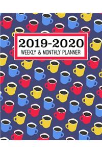 2019-2020 Weekly & Monthly Planner