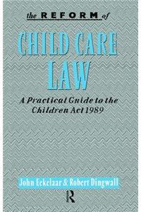 Reform of Child Care Law