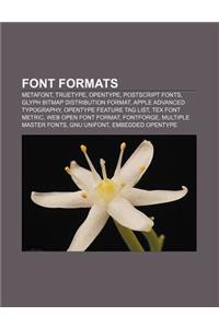 Font Formats