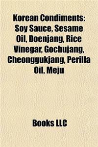 Korean Condiments