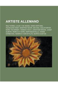 Artiste Allemand