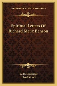 Spiritual Letters of Richard Meux Benson