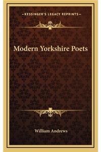 Modern Yorkshire Poets