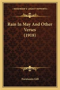 Rain In May And Other Verses (1918)
