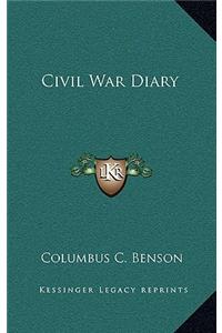 Civil War Diary