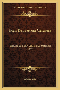 Elogio De La Senora Avellaneda