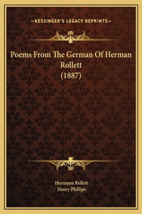 Poems From The German Of Herman Rollett (1887)