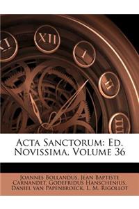 Acta Sanctorum