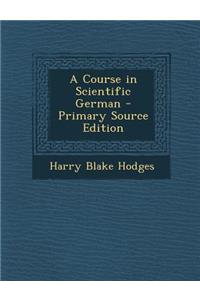 Course in Scientific German