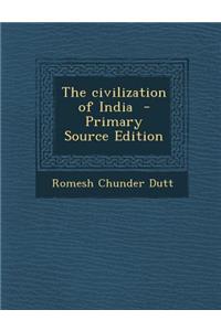 The Civilization of India