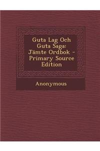 Guta Lag Och Guta Saga