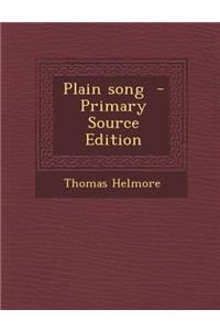 Plain Song