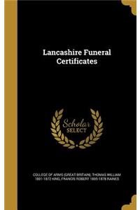 Lancashire Funeral Certificates