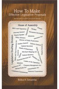 How To Make Effective Legislative Proposals