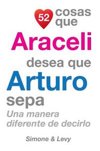 52 Cosas Que Araceli Desea Que Arturo Sepa