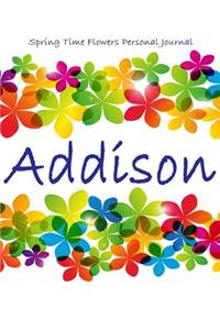 Spring Time Flowers Personal Journal - Addison