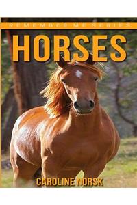 Horses: Amazing Photos & Fun Facts Book About Horses For Kids