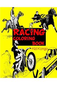 Racing Coloring Book