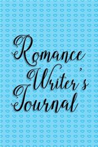 Writer's Notebook - Romance Writer's Journal (Light Blue-Black)