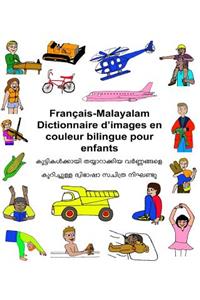 Français-Malayalam Dictionnaire d'images en couleur bilingue pour enfants