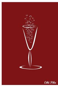 Ethi Pike - Notebook / Extended Lines / Red Champagne