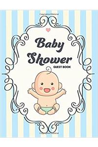 Baby Shower Guest Book: Volume 8