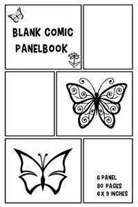 Blank Comic Panelbook