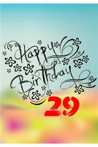 Happy Birthday 29