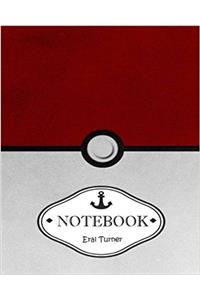 Poke Ball Notebook / Journal: Pocket Notebook / Journal / Diary - Dot-grid, Graph, Lined, Blank No Lined