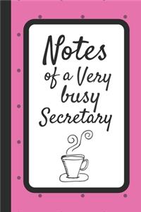 Notes of a Very Busy Secretary
