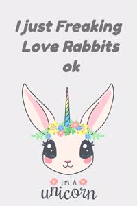 i just freaking love rabbits