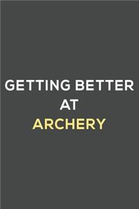 getting better at archery