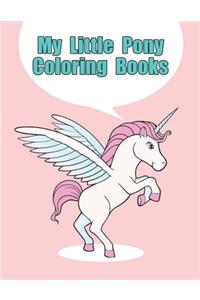 my little pony coloring books