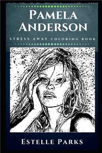 Pamela Anderson Stress Away Coloring Book