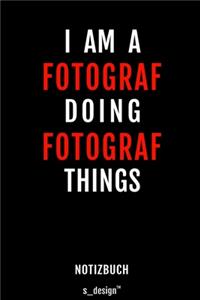 Notizbuch für Fotografen / Fotograf / Fotografin