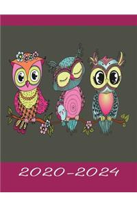 2020-24 Monthly Planner