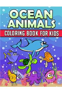 Ocean Animals Coloring Book