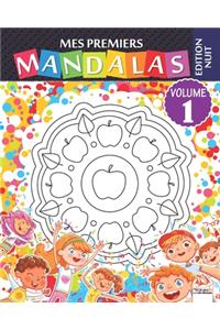Mes premiers mandalas - Volume 1 - Edition nuit