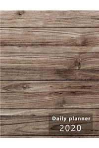 Daily Planner January-December 2020
