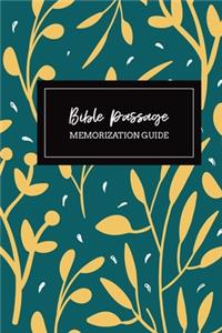 Bible Passage Memorization Guide