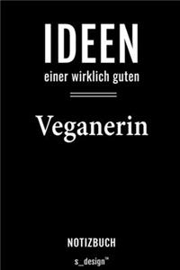 Notizbuch für Veganer / Veganerin