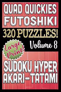 Quad Quickies - Futoshiki, Sudoku Hyper, Akari - Tatami