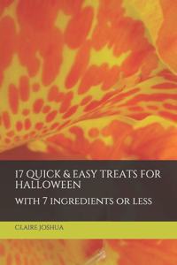 17 Quick & Easy Treats for Halloween