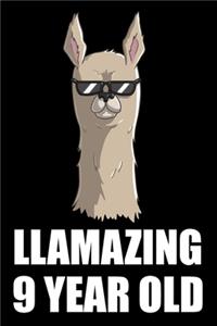 Llamazing 9 Year Old